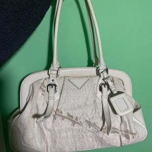 Vintage Prada Saffiano Leather Canapa Frame